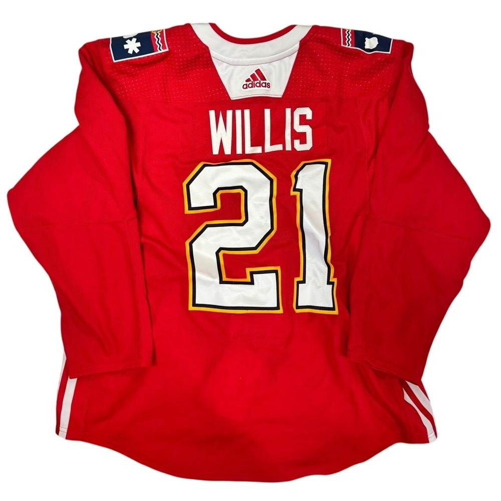 St. Louis Blues Adidas Authentic Pro Alternate Practice Jersey Willis #21 Sz 56 - Picture 2 of 6
